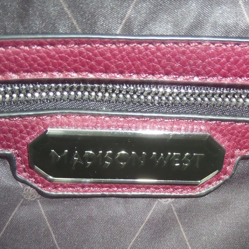 Madison West Leather & Suede Shoulder Bag - Picture 3 of 5